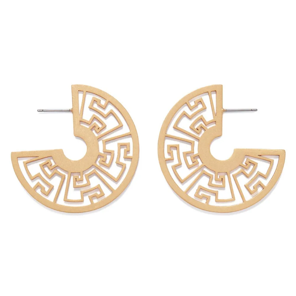 Outlet The Met Store Ancient Fretwork Earrings