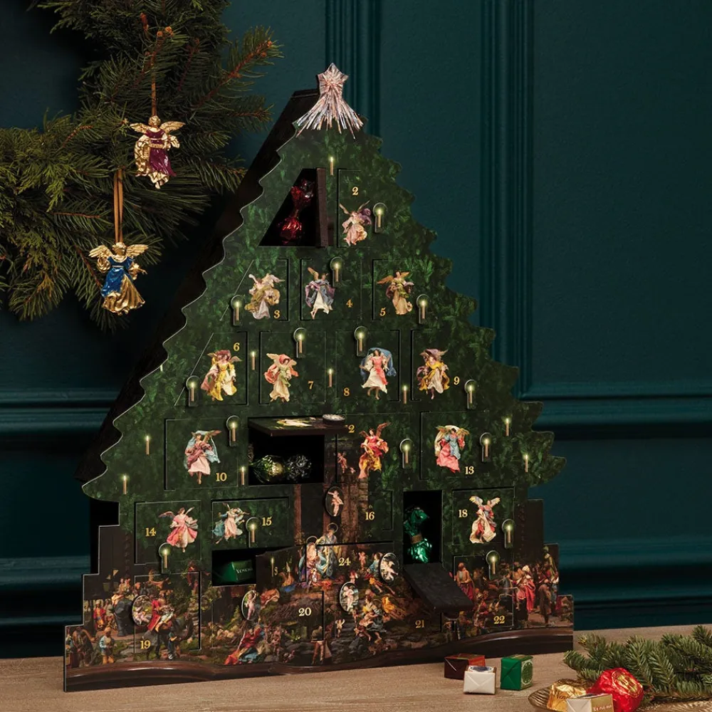 Discount The Met Store Angel Tree Wooden Advent Calendar