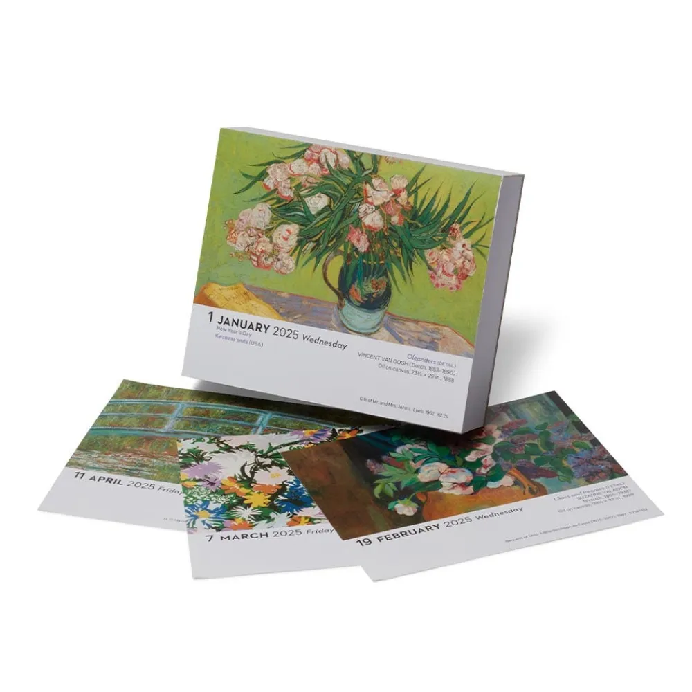 Sale The Met Store Art of Flowers Day-to-Day Calendar 2025