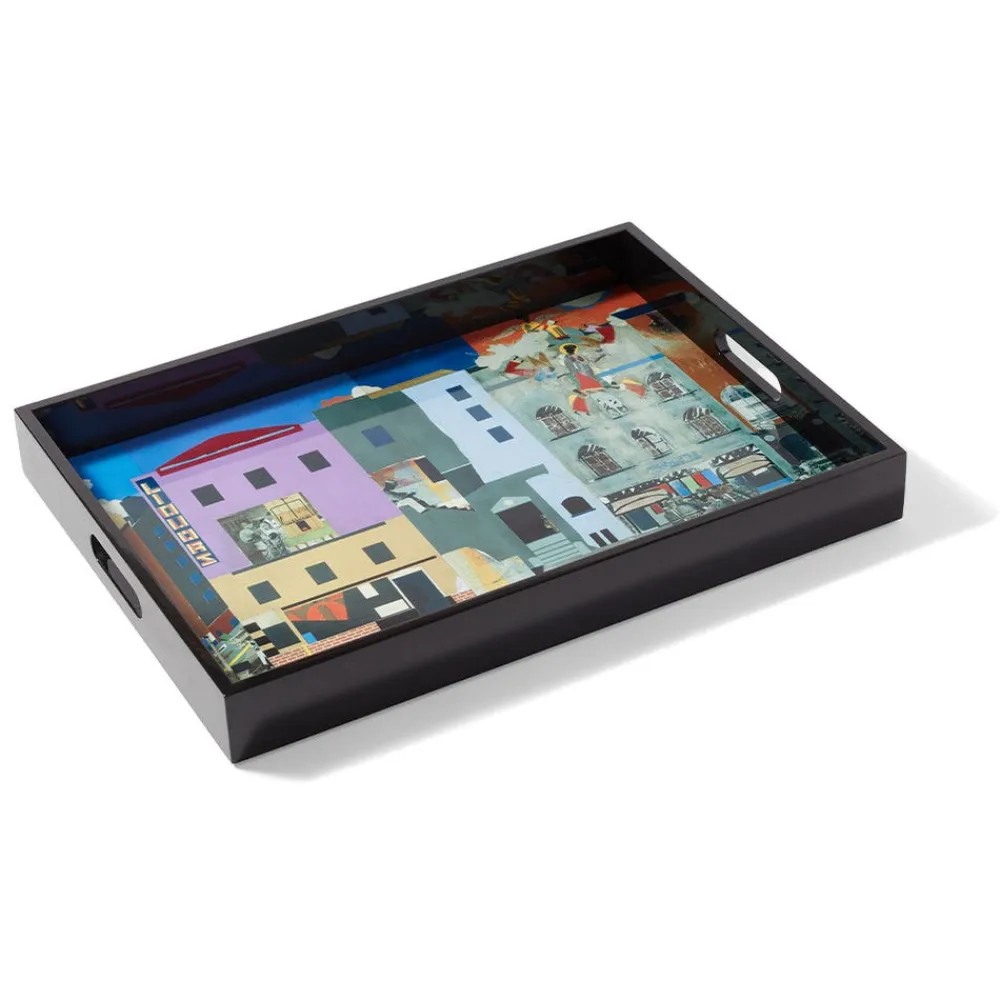 Online The Met Store Bearden The Block Lacquer Tray