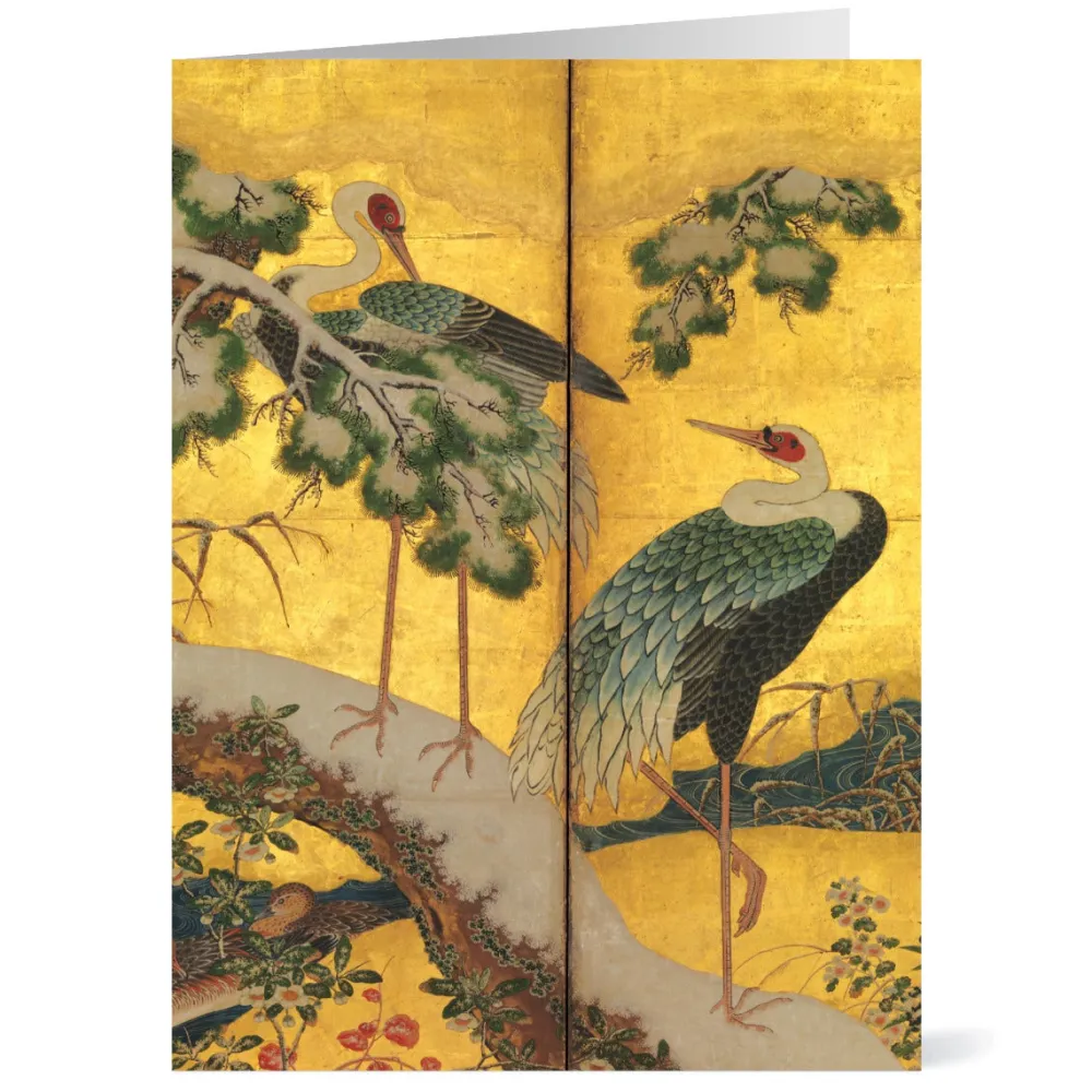 Outlet The Met Store Birds and Flowers of the Four Seasons Holiday Cards