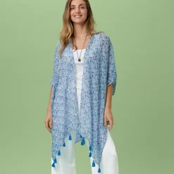 Sale The Met Store Blue & White Qing Floral Cover-Up
