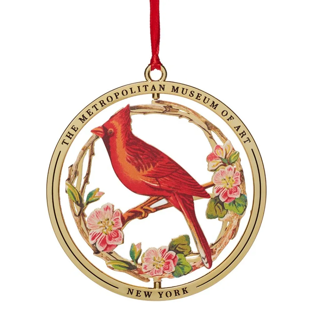 Online The Met Store Cardinal Grosbeak Spinning Ornament