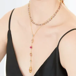 Best The Met Store Cascading Gems Y-Necklace