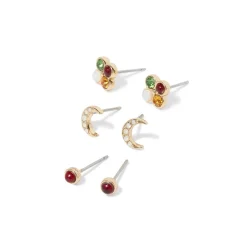 Clearance The Met Store Celestial Symbols Stellar Stud Earrings Set