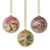 The Met Store Chelsea Botanicals Hand-Painted Glass Ornament Set