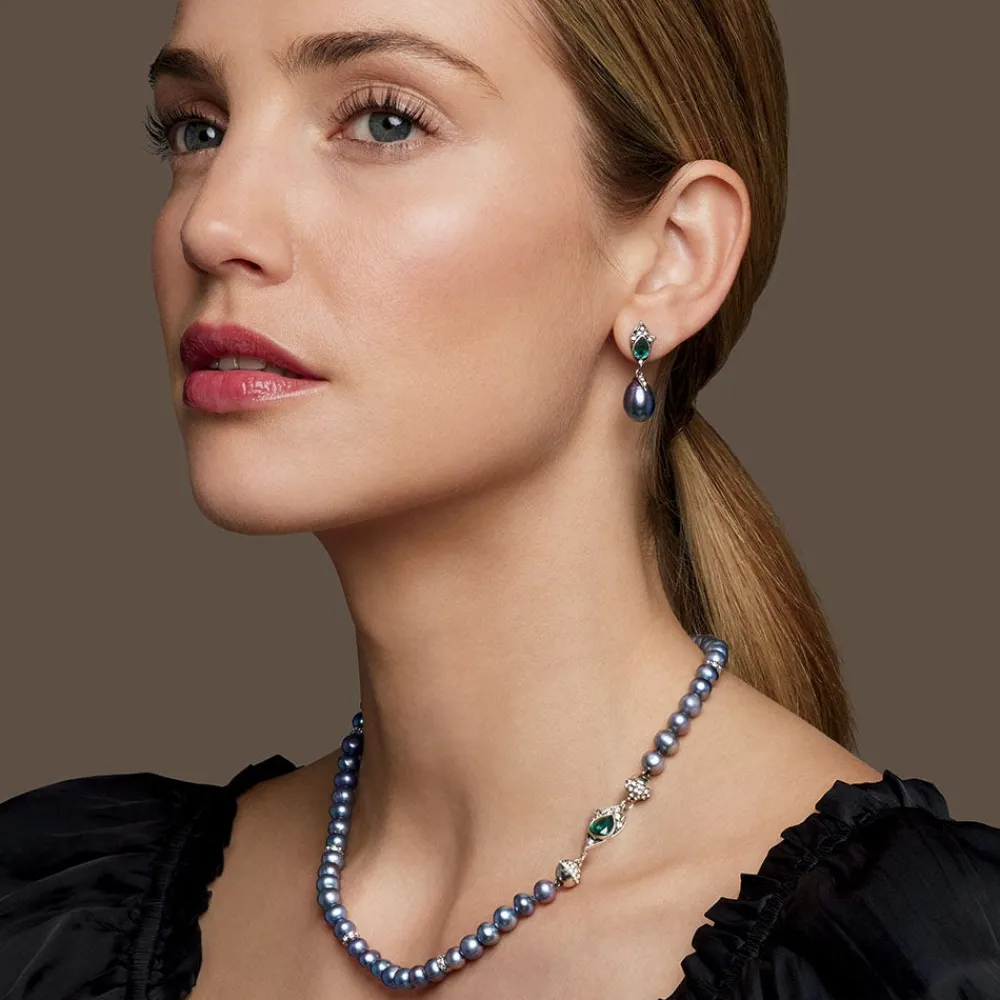 Outlet The Met Store Chelsea Peacock Pearl Necklace