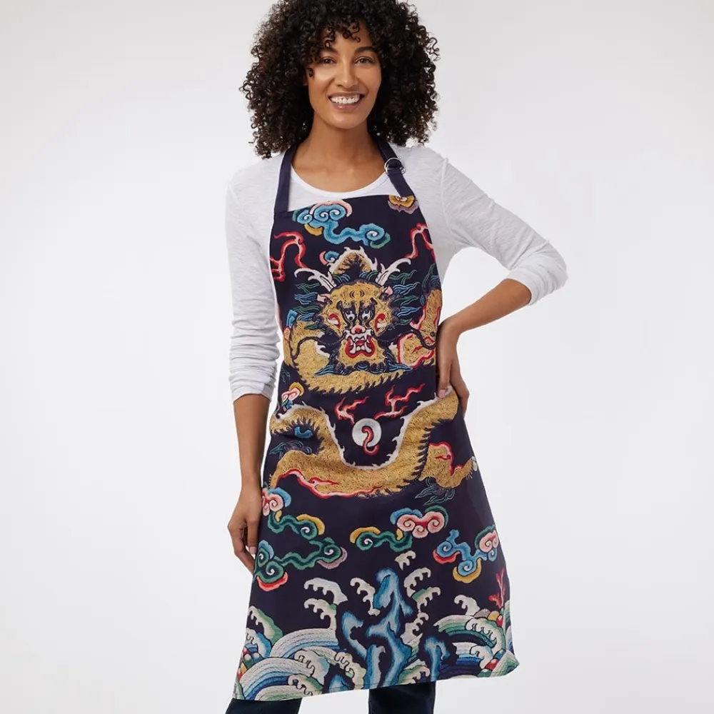 Online The Met Store Chinese Dragon Rank Badge Apron