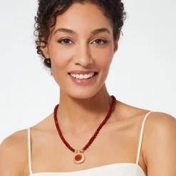 Online The Met Store Classical Carnelian Pendant Necklace