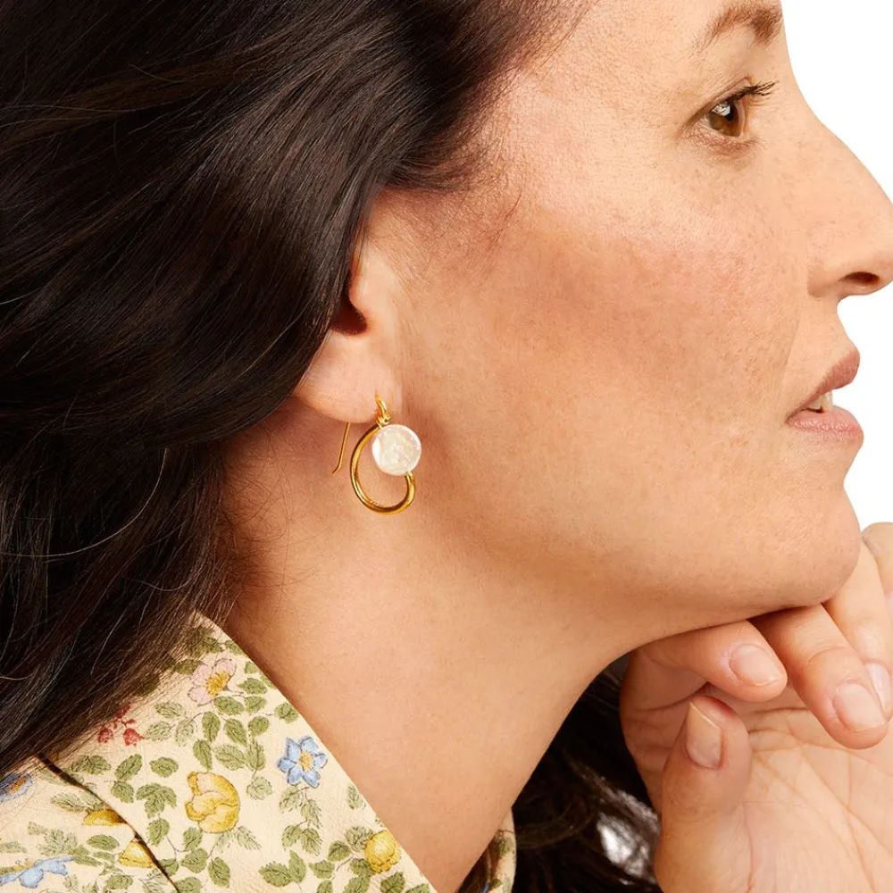 Online The Met Store Coin Pearl Earrings