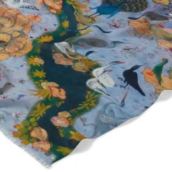 Best The Met Store Concourse of the Birds Oblong Scarf