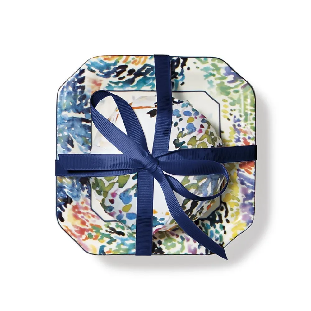 Clearance The Met Store Cross Cap Nègre Scented Soap and Porcelain Dish Gift Set