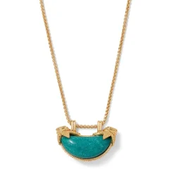 Clearance The Met Store Cypriot Jade Crescent Pendant Necklace