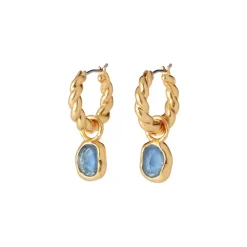 Hot The Met Store Cypriot Twist Hoop Earrings with Removable Charms