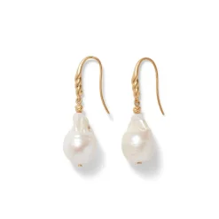 Clearance The Met Store Cypriot Twist Pearl Necklace and Drop Earrings Set
