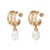 Best The Met Store Cypriot Twist Pearl Triple-Hoop Earrings