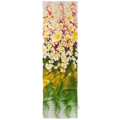 Discount The Met Store Daisy Garden Marbled Paper Oblong Silk Scarf
