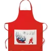 Clearance The Met Store Earle Santa and Deer Apron with Pocket