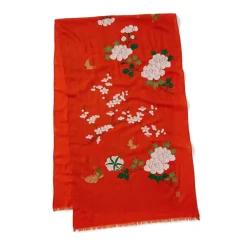 Discount The Met Store Edo Blossoms and Butterflies Embroidered Shawl