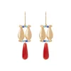 The Met Store Egyptian Fringe Drop Earrings