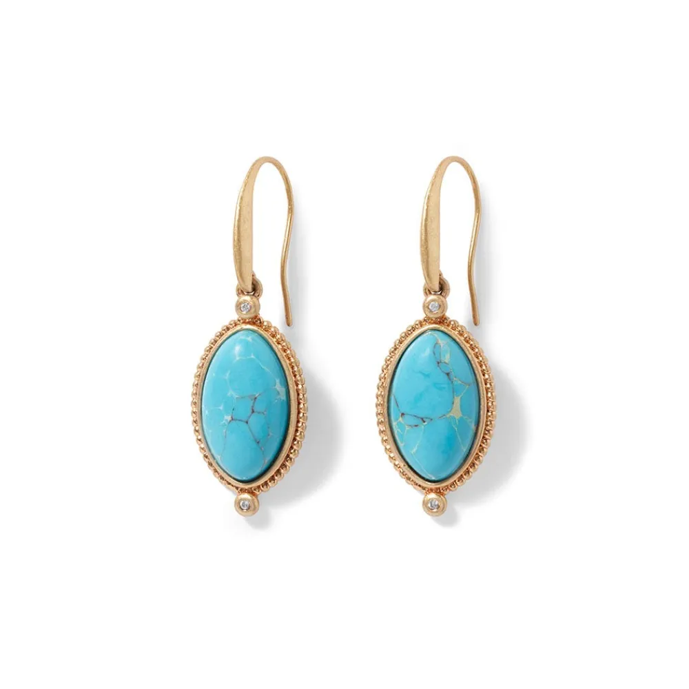 Best The Met Store Egyptian Hathor Turquoise Drop Earrings