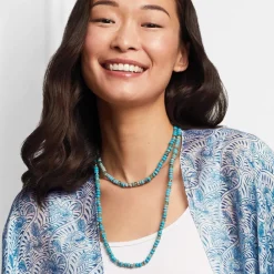 Hot The Met Store Egyptian Hathor Turquoise Long Necklace