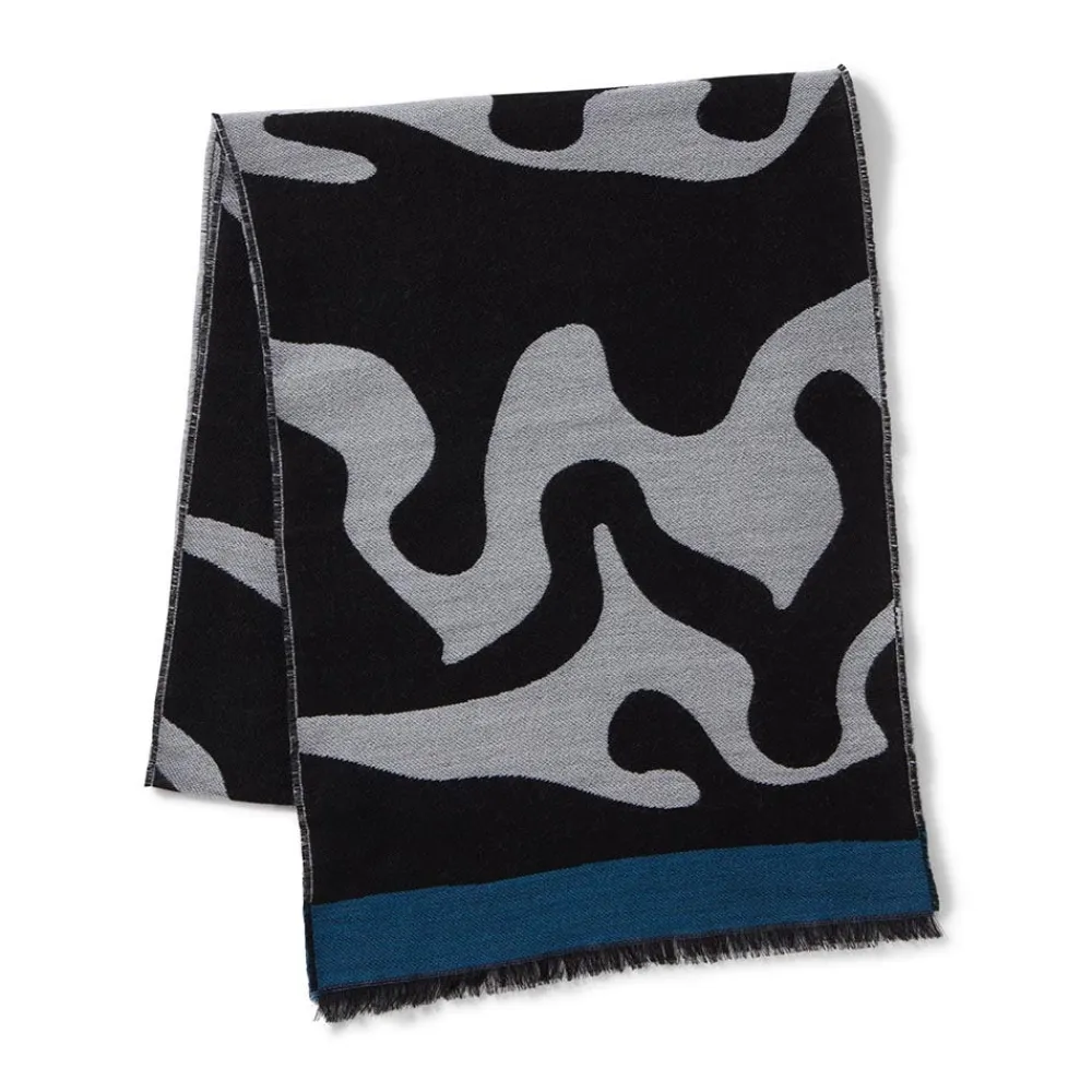 Clearance The Met Store Egyptian Swirled Glass Unisex Oblong Jacquard Scarf