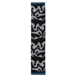 Clearance The Met Store Egyptian Swirled Glass Unisex Oblong Jacquard Scarf