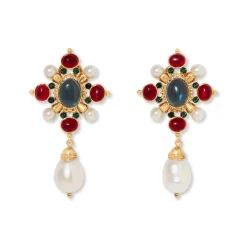 Outlet The Met Store Ellen Jeweled Earrings