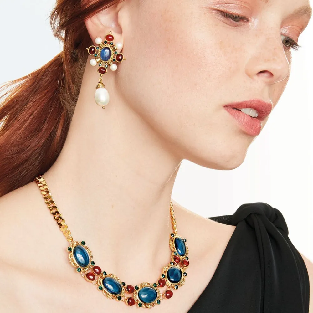 Outlet The Met Store Ellen Jeweled Earrings