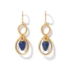 The Met Store Etruscan Lapis Double-Drop Earrings