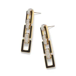 Online The Met Store European Buckle Enamel Drop Earrings
