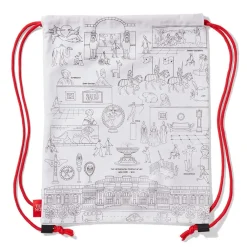 New The Met Store Favorite Galleries of The Met Color & Learn Washable Kids' Drawstring Backpack