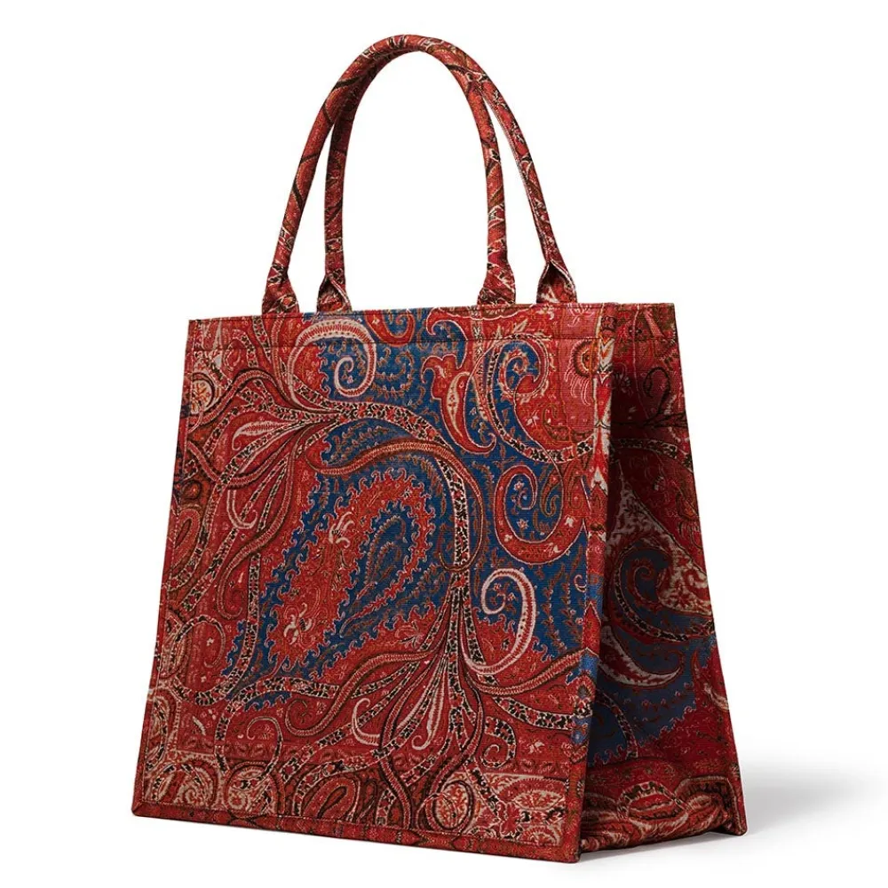 Hot The Met Store Four Seasons Paisley Oversize Structured Tote