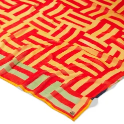 Outlet The Met Store Gee's Bend Kennedy Basket-Weave Oversize Square Scarf