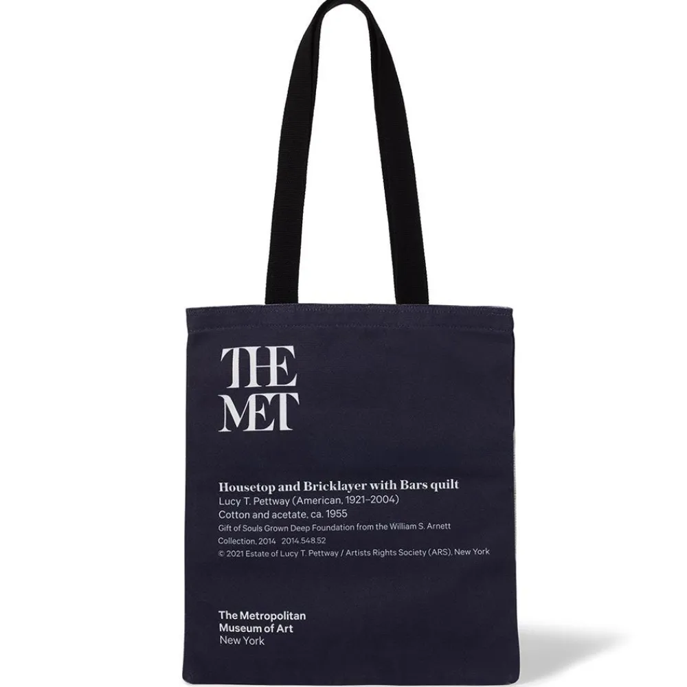Clearance The Met Store Gee's Bend Pettway Quilt Design Tote