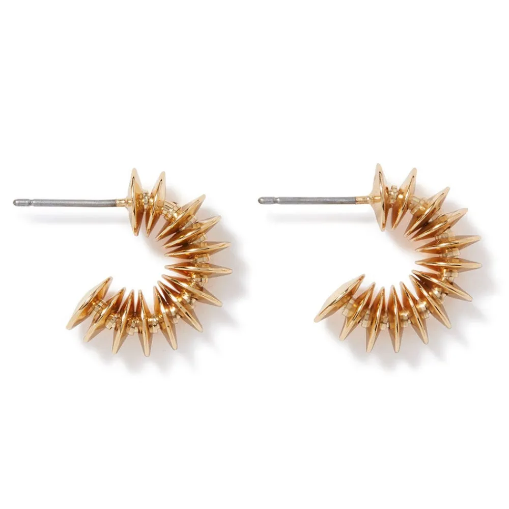 Outlet The Met Store Golden Disc Huggie Earrings