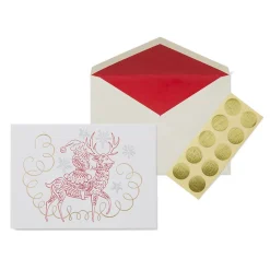 Hot The Met Store Gordon: Santa Riding Reindeer Fine Holiday Cards