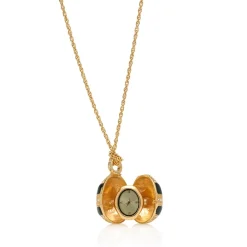 Online The Met Store Hand-Enameled Egg Pendant Watch