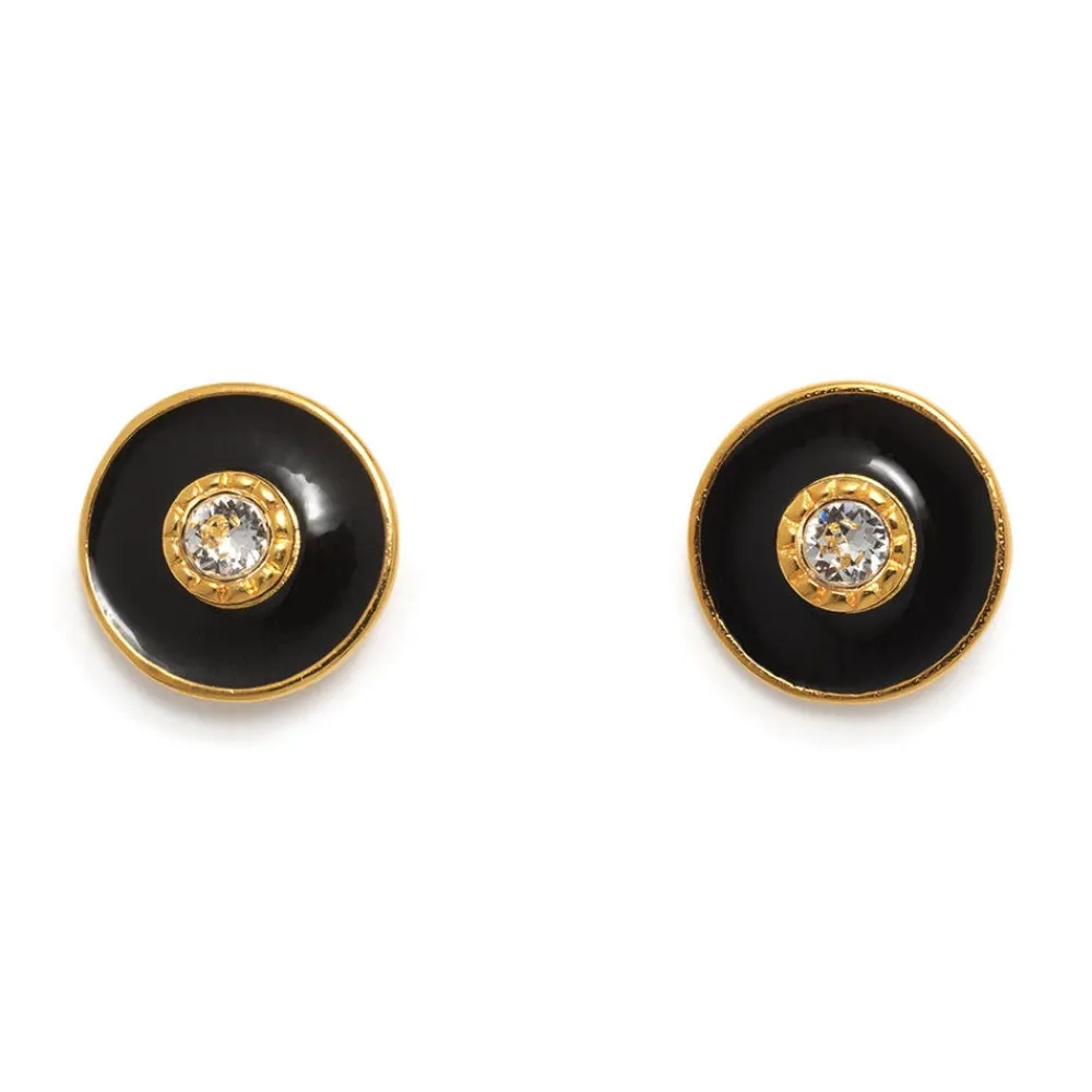 Hot The Met Store Hand-Enameled Jeweled Earrings