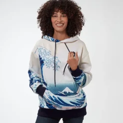Best The Met Store Hokusai Great Wave All-Over Print Unisex Hoodie