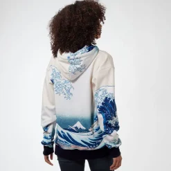 Best The Met Store Hokusai Great Wave All-Over Print Unisex Hoodie