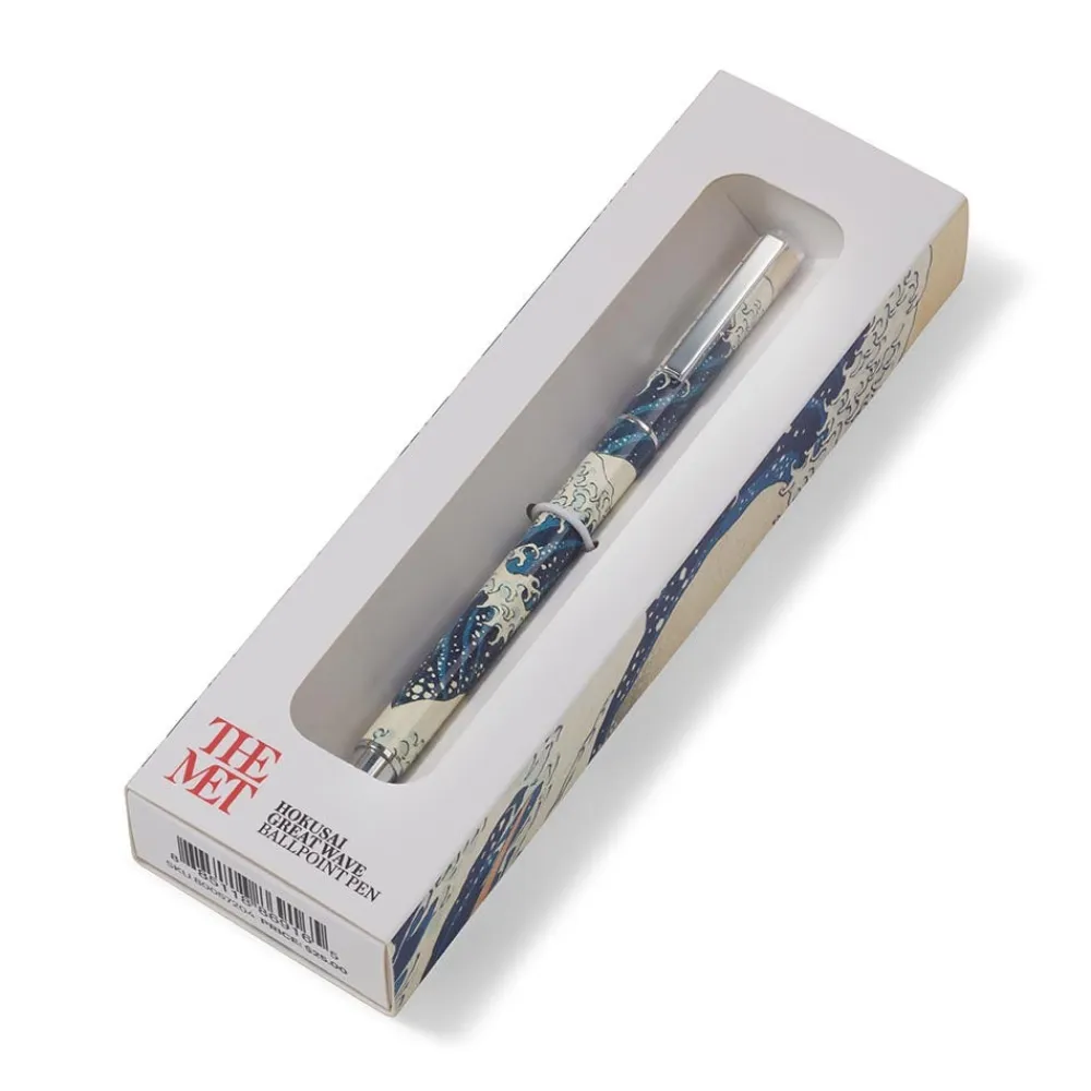 Hot The Met Store Hokusai Great Wave Ballpoint Pen