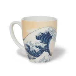 Best The Met Store Hokusai Great Wave Covered Mug with Tea Infuser