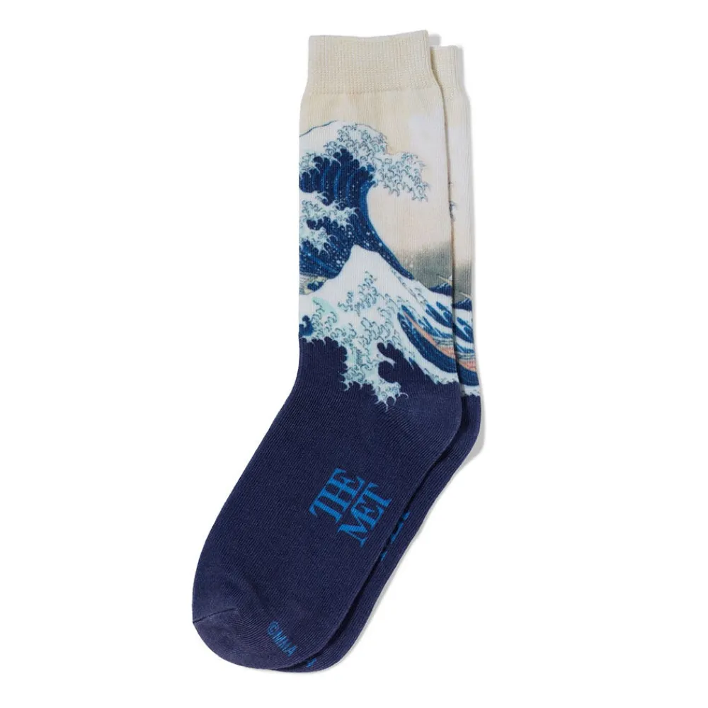 Best The Met Store Hokusai Great Wave Men's Socks