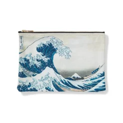 Hot The Met Store Hokusai Great Wave Zip Pouch
