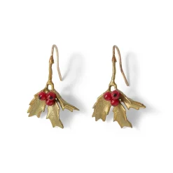 Outlet The Met Store Holly Berry Jade Drop Earrings