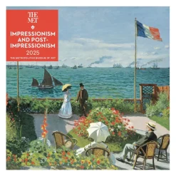 New The Met Store Impressionism and Post-Impressionism Wall Calendar 2025