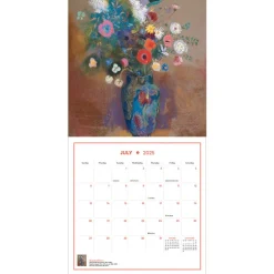New The Met Store Impressionism and Post-Impressionism Wall Calendar 2025