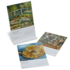 New The Met Store Impressionism Gardens Plexiglass Calendar Refill 2025